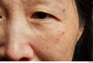  HD Face skin references Kawata Kayoko cheek nose skin pores skin texture wrinkles 0003.jpg